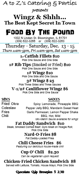 Thurs Fri Sat 12.13-15 for website