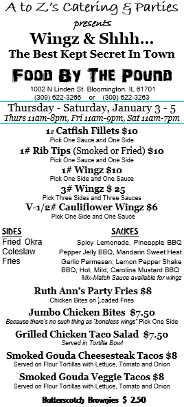 Thurs - Sun 1.3-5 for website