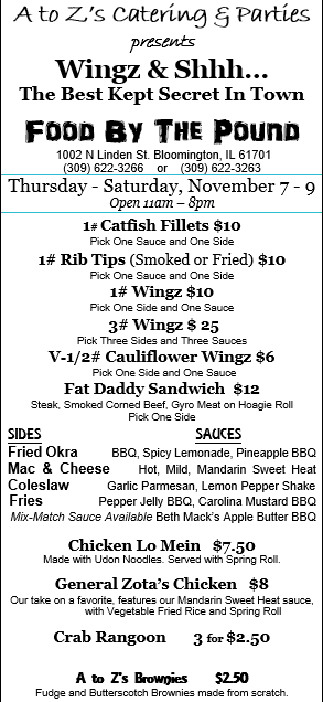 Thurs - Sat 11.7-9 for website