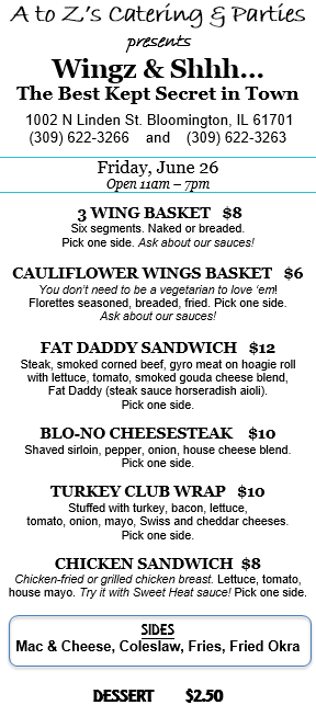 Fri 6.26 for website